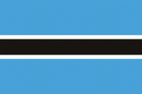 Ботсвана. Флаг.