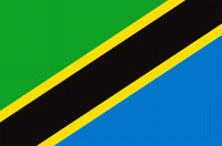 Танзания. Флаг.